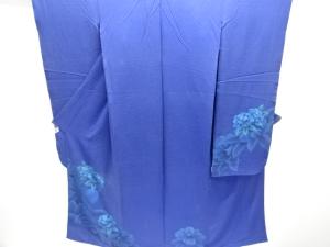 アンティーク　花模様振袖